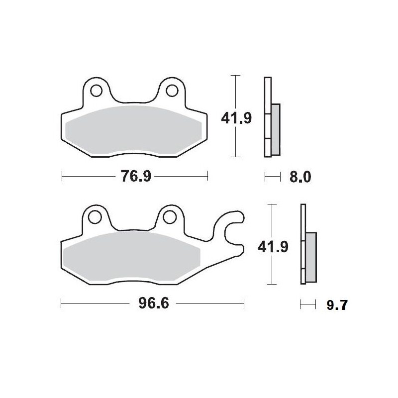 BRAKE PAD CERAMIC