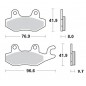 BRAKE PAD CERAMIC