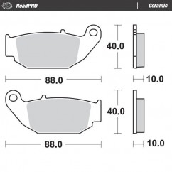 BRAKE PAD CERAMIC