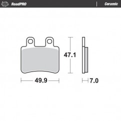 BRAKE PAD CERAMIC