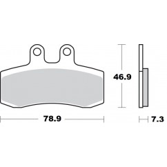 BRAKE PAD CERAMIC