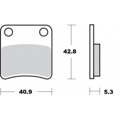 BRAKE PAD CERAMIC