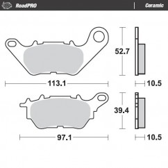 BRAKE PAD CERAMIC