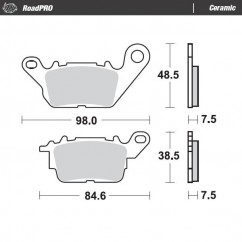 BRAKE PAD CERAMIC