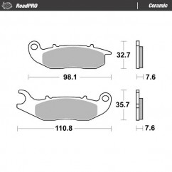 BRAKE PAD CERAMIC