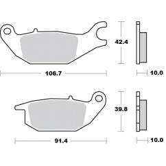 BRAKE PAD CERAMIC