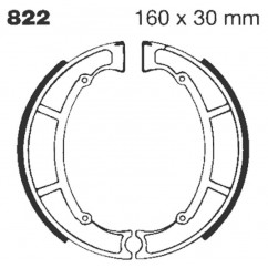 BRAKE SHOE GROOVED