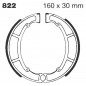 BRAKE SHOE GROOVED