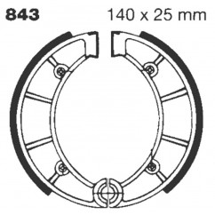 BRAKE SHOE GROOVED