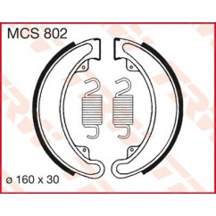 BRAKE SHOES TRW MCS802