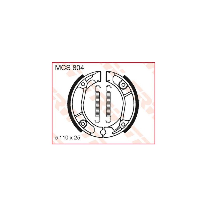 BRAKE SHOES TRW MCS804