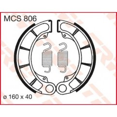 BRAKE SHOES TRW MCS806