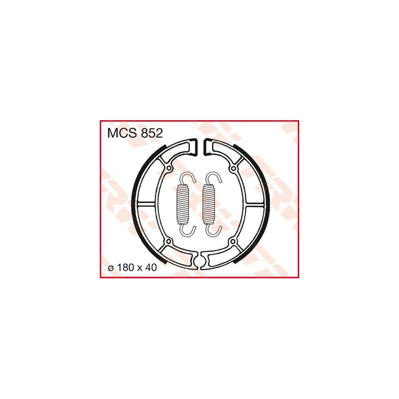 BRAKE SHOES TRW MCS852