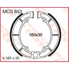 BRAKE SHOES TRW MCS853