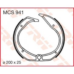 BRAKE SHOES TRW MCS941