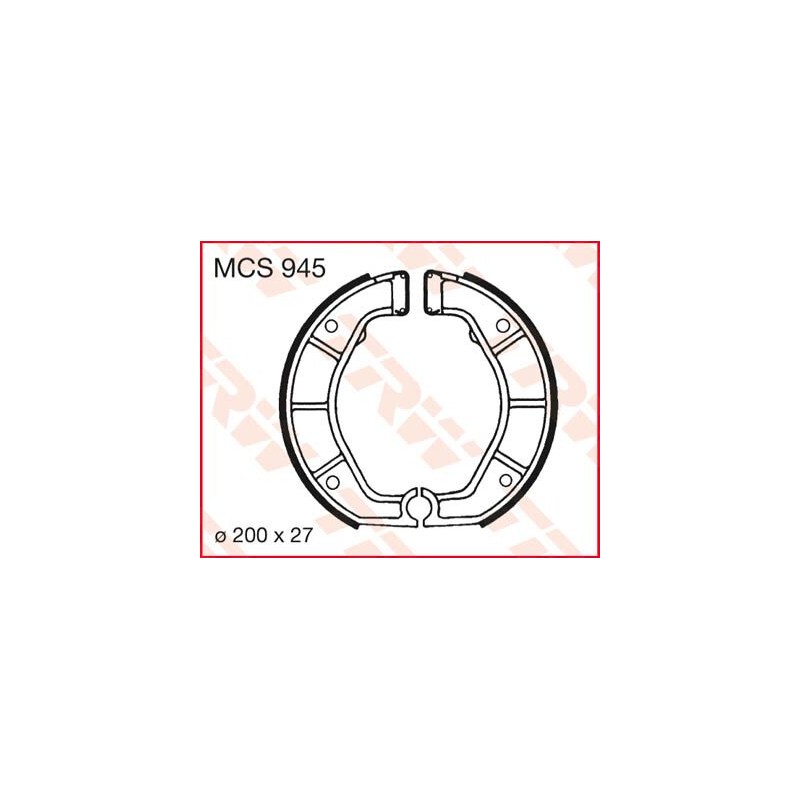 BRAKE SHOES TRW MCS945