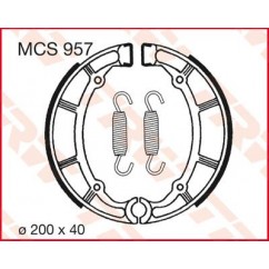 BRAKE SHOES TRW MCS957