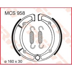 BRAKE SHOES TRW MCS958