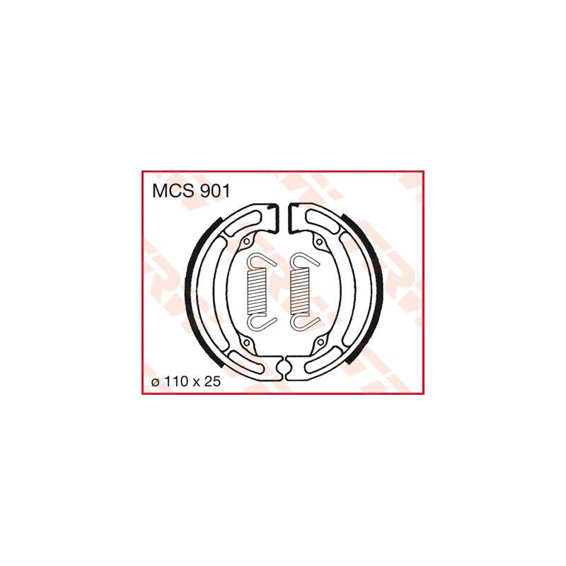 BRAKE SHOES TRW MCS901