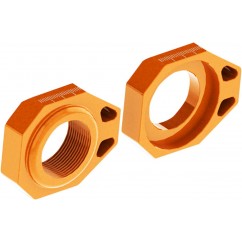 AXLE BLOCKS KTM ORANGE