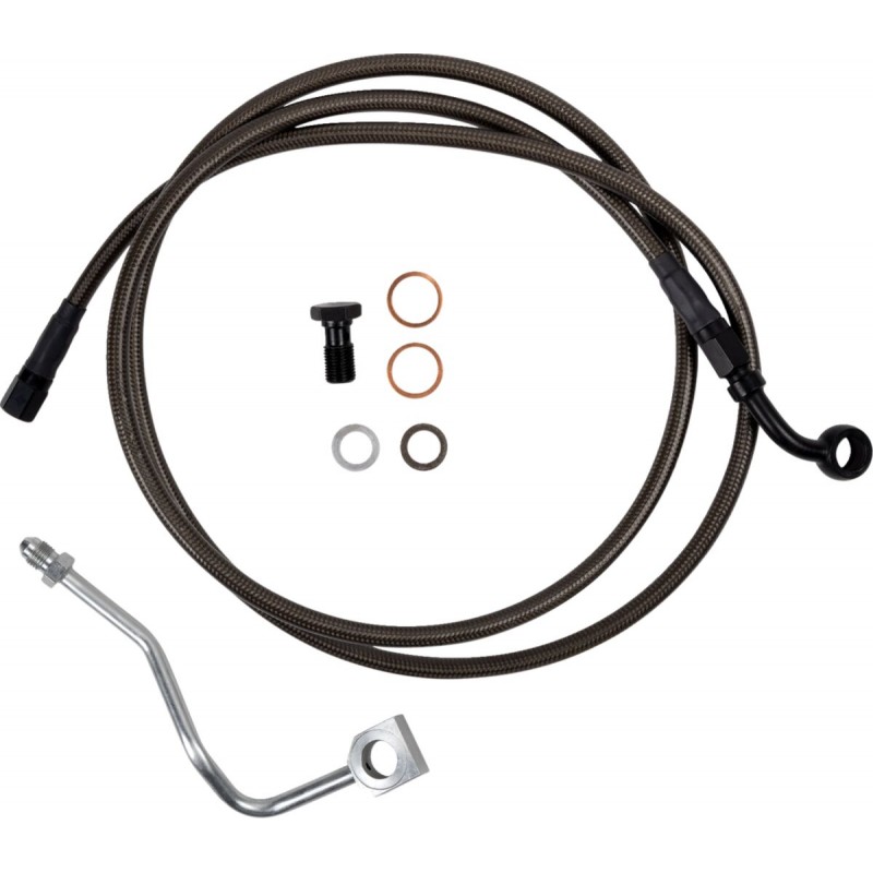 BRAKE LINE UPPER CARBON COAT W