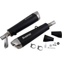 MUFFLERS TI BK STR TWIN