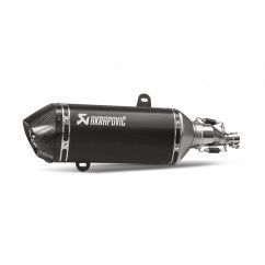 MUFFLER SS/CF BLK GTS125