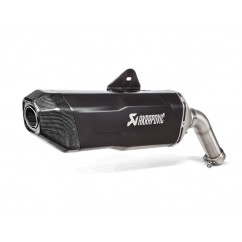 MUFFLER TI/CF BK F900GS