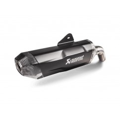 MUFFLER TI/CF BK F900GS