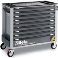 Servante mobile d'atelier BETA 9 tiroirs + composition de 716 outils
