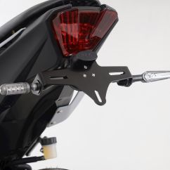 Support de plaque R&G RACING - argent Triumph Speed Triple 1200 RS