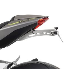 Support de plaque R&G RACING - noir Triumph Speed Triple 1200 RS