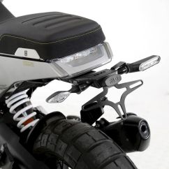Support de plaque R&G RACING - noir Suzuki GSX-S1000