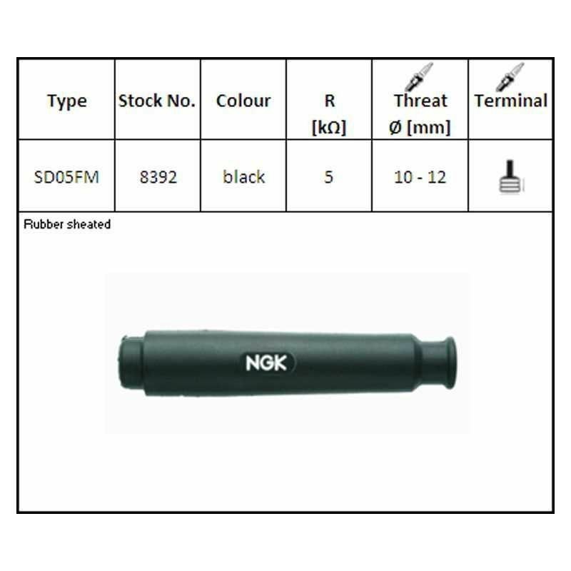 SPARK PLUG CAP SD05FM