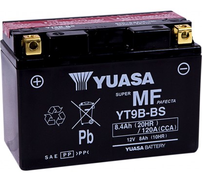 BATTERY YT9B-BS .40 LITER