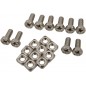 BOLT/NUT SET BATT 16CLB