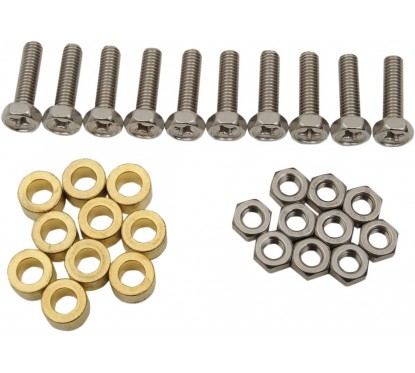 BOLT/NUT SET BATT 6X22SS