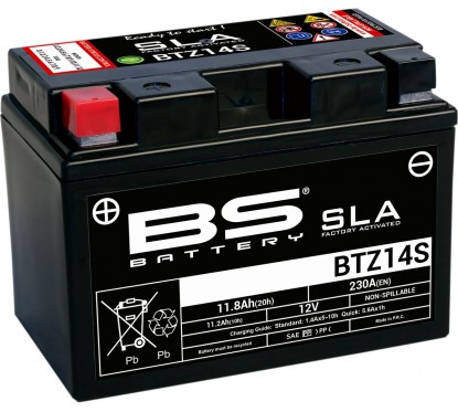 BATTERY BS BTZ14S SLA