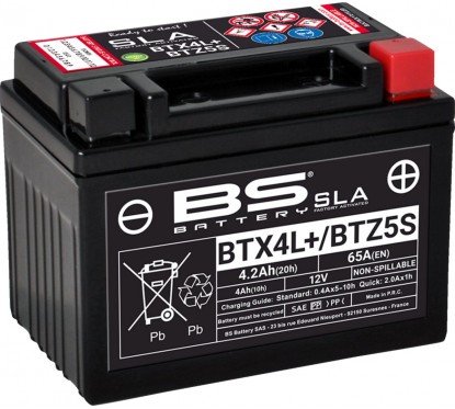 BATTERY BS BTX4L/BTZ5S