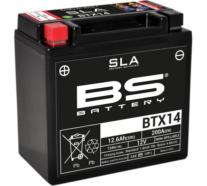 BATTERY BS BTX14 SLA