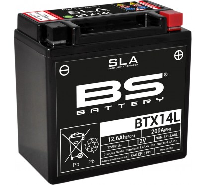 BATTERY BS BTX14L SLA