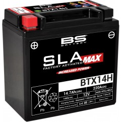 BATTERY BS BTX14H SLA-MAX