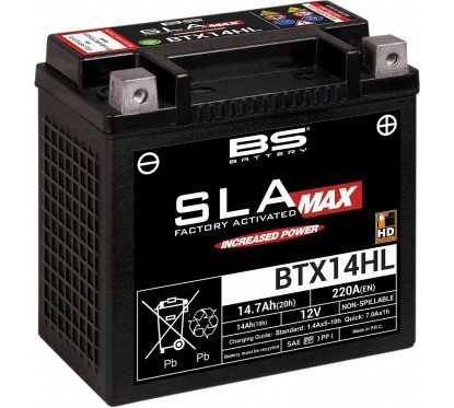 BATTERY BS BTX14HL SLA-MAX