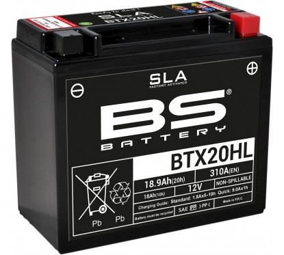 BATTERY BS BTX20HL SLA