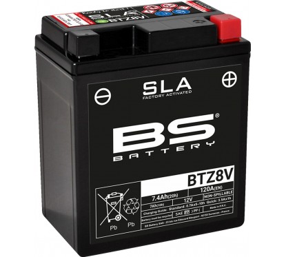 BATTERY BTZ8V SLA