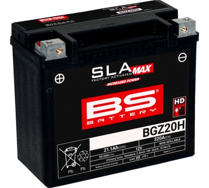 BATTERY BS BGZ20H SLA MAX