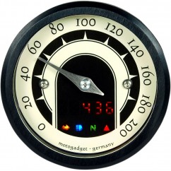 ANALOGUE-SPEEDO 49MM BL