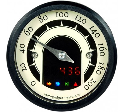 ANALOGUE-SPEEDO 49MM BL