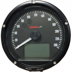 D75 SPEEDOMETER BK 0-240 KMH