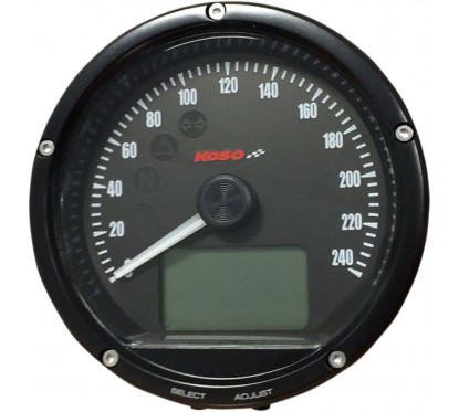 D75 SPEEDOMETER BK 0-240 KMH